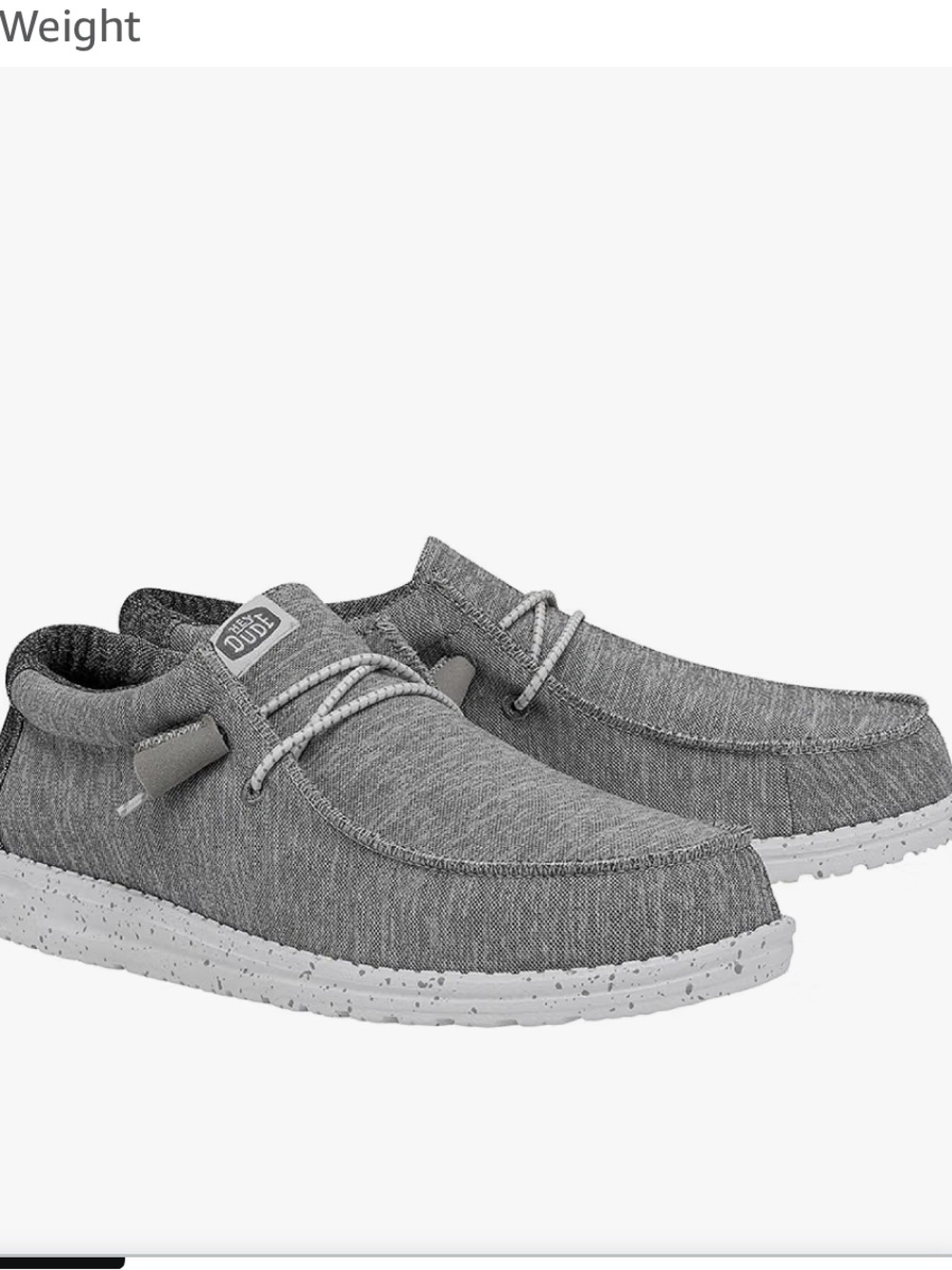 Hey Dude Gray Wendy Sport Knit Women’s Slip-On Loafers